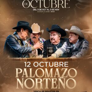 PALOMAZO NORTEÑO, 12 de Octubre 2025, Palenque Fiestas de Octubre GUADALAJARA