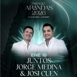 JUNTOS JORGE MEDIAN & JOSI CUEN, 18 de enero del 2026, Palenque Arandas GUADALAJARA