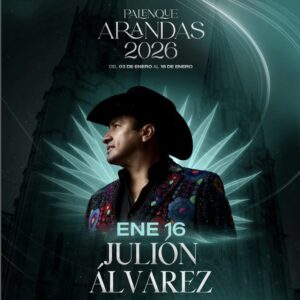 JULION ALVAREZ, 11 de enero del 2026, Palenque Arandas GUADALAJARA
