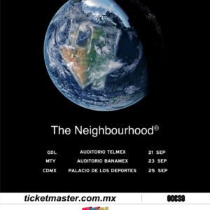 THE NEIGHBOURHOOD, 25 de Septiembre 2026, Palacio de los Deportes CDMX