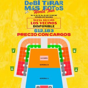 BAD BUNNY 🐰 DtMF World Tour 2025 🗓️ 10, 11, 12, 15, 16, 19, 20 y 21 de Dic 🗓️ 🏟️ Estadio GNP Seguros 🏟️ 📍 CDMX📍 🇲🇽 México 🇲🇽