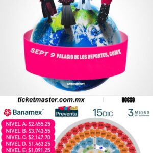 5 SECONDS OF SUMMER 🎸 5SOS EVERYONE’S A STAR! WORLD TOUR Miércoles 9 de Septiembre del 2026 🗓️ 🏟️ Palacio de los Deportes 🏟️ 📍 CDMX 📍 🇲🇽 México 🇲🇽