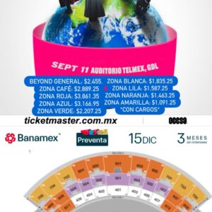 5 SECONDS OF SUMMER 🎸 5SOS EVERYONE’S A STAR! WORLD TOUR  Viernes 11 de Septiembre del 2026 🗓️ 🏟️ Auditorio Telmex 🏟️ 📍 Guadalajara, Jalisco 📍