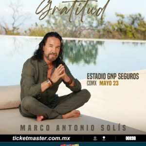 MARCO ANTONIO SOLÍS 🎤 EL BUKI 🗓️ Sábado 23 de Mayo del 2026 🗓️ 🏟️ Estadio GNP Seguros 🏟️ 📍 CDMX📍 🇲🇽 México 🇲🇽