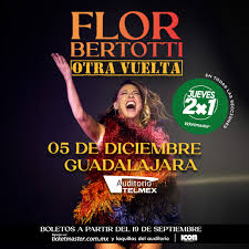 Flor Bertotti – Arena CDMX (5 dic 2025)