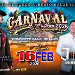 JULIÓN ÁLVAREZ - CARNAVAL 16 DE FEBRERO AUTLÁN 2026 16 DE FEBRERO