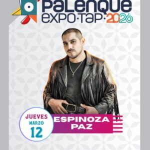 Espinoza Paz Palenque Expo tap 12 Marzo 2026 Boletos