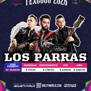 Los Parras Palenque Texcoco 2026  17 de marzo de 2026 Palenque Texcoco Estado de México