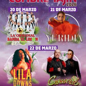 Festival Cumbre Tajin-20 21 22 Marzo-2026 Papantla Veracruz