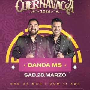 Banda MS – 28 marzo Palenque Cuernavaca 2026