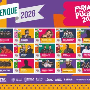 Juntos  Jorge Medina & Josi Cuén 3 Mayo Feria de Puebla 2026