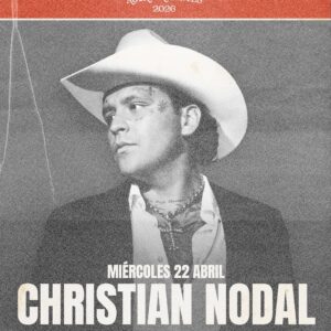 Christian Nodal Palenque San Marcos 2026 – Miércoles 22 de Abril