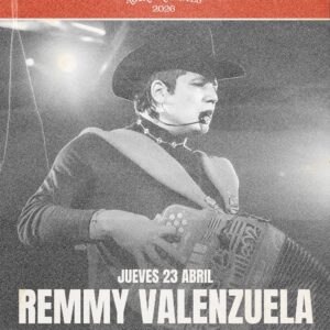 Remmy Valenzuela Palenque San Marcos Aguascalientes 23 Abril 2026 Boletos