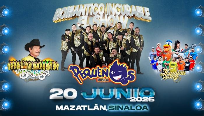 PEQUEÑOS MUSICAL LA BRISSA KUMBIA SONG 20 JUNIO 2026 Mazatlán SINALOA
