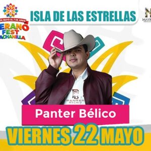 PANTER BELICO 22 MAYO ISLA DE LAS ESTRELLAS  VERANO FEST CACHANILLA 2026