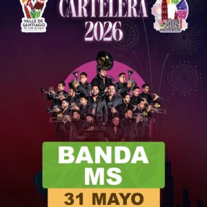 BANDA MS 31 MAYO FERIA SAN JUAN DE LOS LAGOS GDL