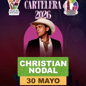 CRISTIAN NODAL 30 MAYO FERIA SAN JUAN DE LOS LAGOS GDL