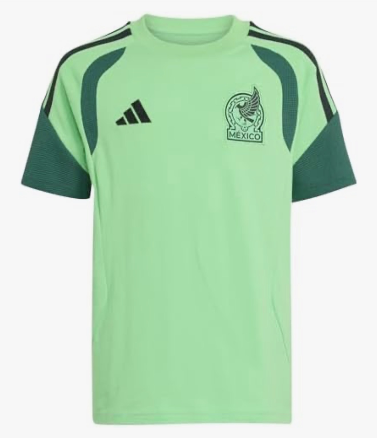 Playera Entrenamiento Selección Mexicana Verde Original adidas
