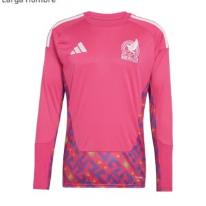Jersey Portero Manga Larga México Rosa 2026 Original adidas
