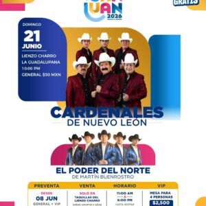 Oferta Boletos Cardenales de Nuevo León y El Poder del Norte San Juan 2026 | Palenque Pass